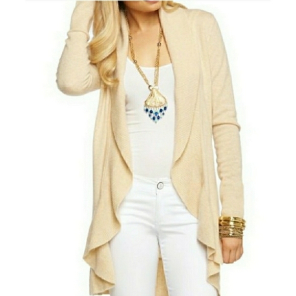 LILLY PULITZER Cashmere Lindsay Ruffle Cardigan M - Picture 8 of 8